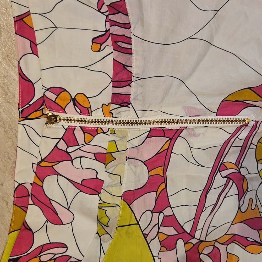 Anthropologie Leifnotes Floral Print Mini Skirt - Picture 6 of 7